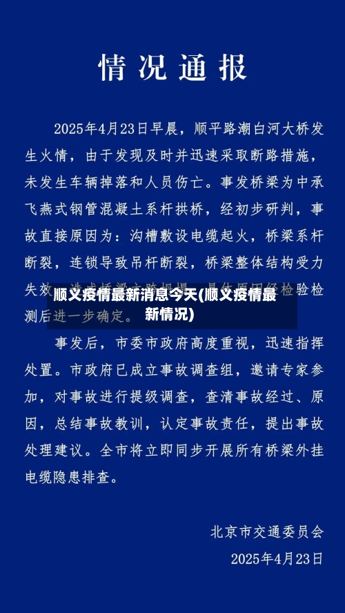 顺义疫情最新消息今天(顺义疫情最新情况)-第1张图片