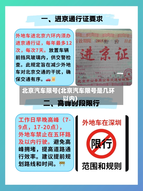 北京汽车限号(北京汽车限号是几环以内)-第2张图片