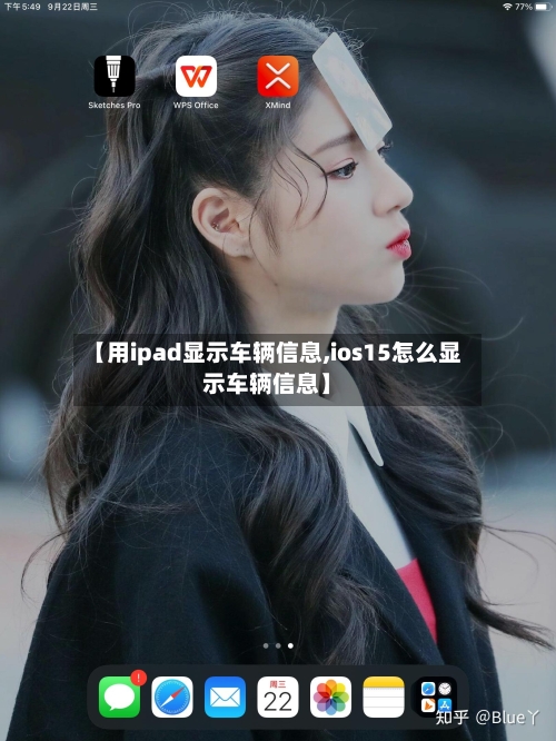 【用ipad显示车辆信息,ios15怎么显示车辆信息】-第2张图片