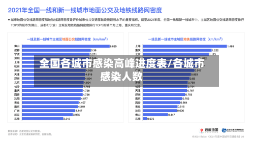 全国各城市感染高峰进度表/各城市感染人数