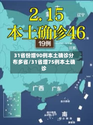 31省份增90例本土确诊分布多省/31省增75例本土确诊