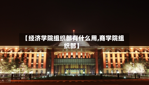 【经济学院组织部有什么用,商学院组织部】