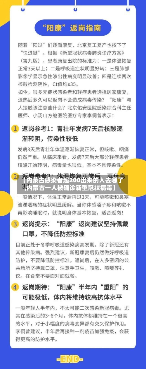 【内蒙古感染者超200出来的人去哪了,内蒙古一人被确诊新型冠状病毒】-第2张图片